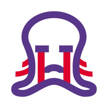 ahtapot ağlayan resimsel tasvir ağır gözyaşlarıyla