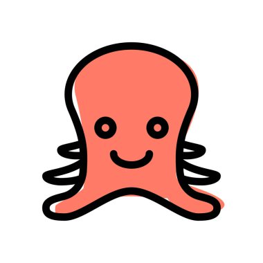 ahtapot sohbet için resim simgesi ile karşı karşıya