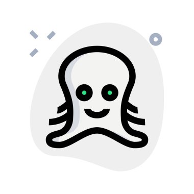 ahtapot sohbet için resim simgesi ile karşı karşıya