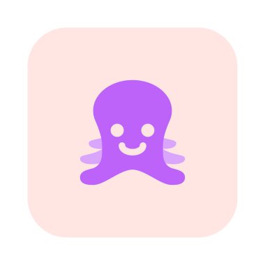 ahtapot sohbet için resim simgesi ile karşı karşıya