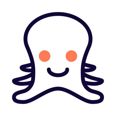 ahtapot sohbet için resim simgesi ile karşı karşıya