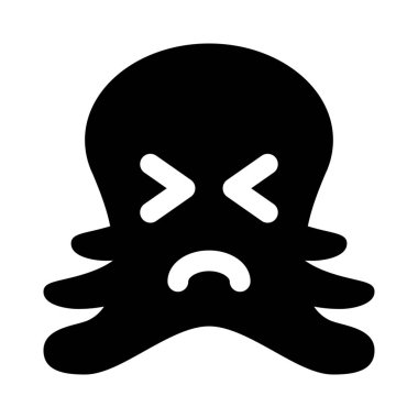 ahtapot internetten paylaşılan emojiyi kısarken kaşlarını çattı