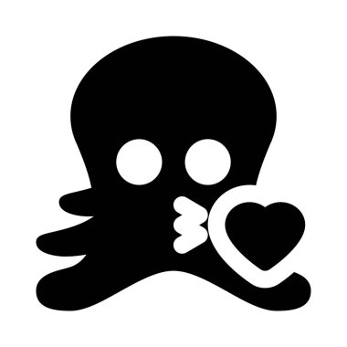 ahtapot bir öpücük resmi temsil simgesini üfledi