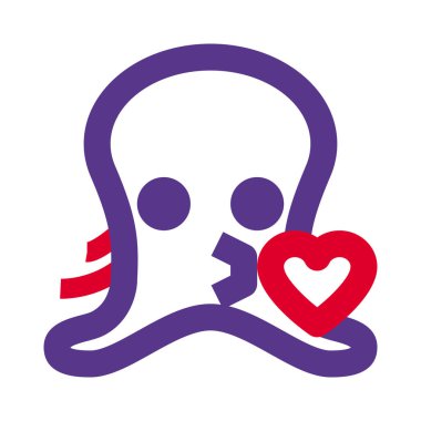 ahtapot bir öpücük resmi temsil simgesini üfledi