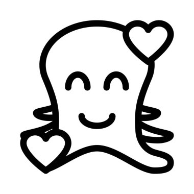 Gülen ahtapot ve kalp yüz ifadeleri etrafında dönüyor.