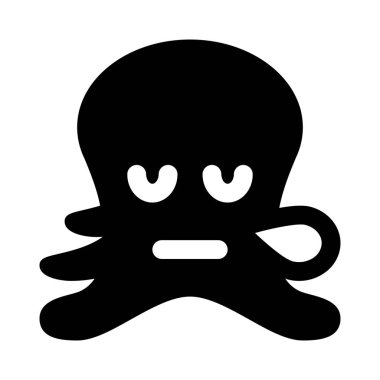 ahtapot burnundan ter damlayarak horluyor.