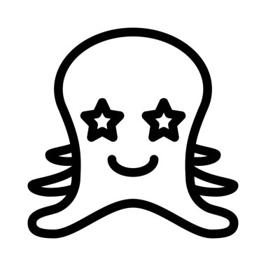 Ahtapot simgesine takılıp kalmış bir yıldız