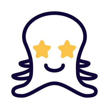 Ahtapot simgesine takılıp kalmış bir yıldız