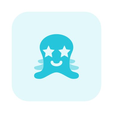 Ahtapot simgesine takılıp kalmış bir yıldız