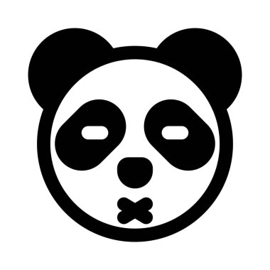 Gözleri kapalı gülümseyen panda sosyal medyada paylaşılıyor