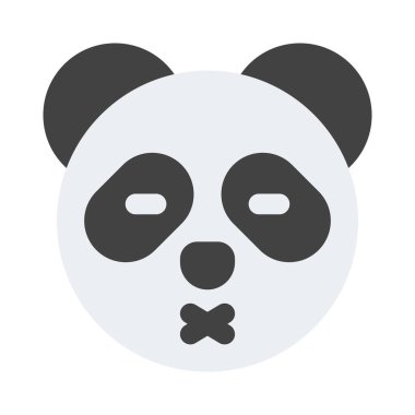 Gözleri kapalı gülümseyen panda sosyal medyada paylaşılıyor