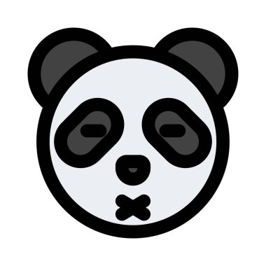 Gözleri kapalı gülümseyen panda sosyal medyada paylaşılıyor