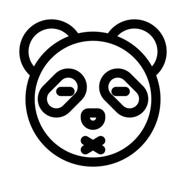 Gözleri kapalı gülümseyen panda sosyal medyada paylaşılıyor