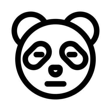 Sosyal medyada gözleri kapalı bir panda paylaşımı