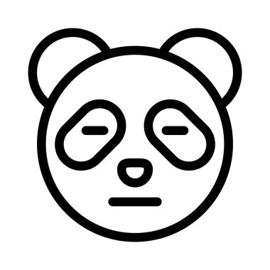 Sosyal medyada gözleri kapalı bir panda paylaşımı