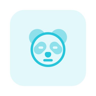 Sosyal medyada gözleri kapalı bir panda paylaşımı