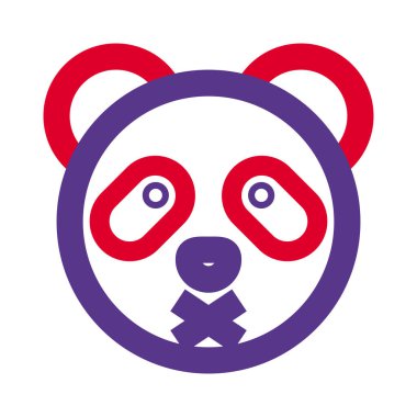 Panda nötr safhada ve ağzı kapalı