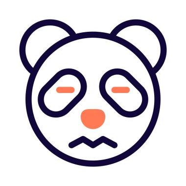 panda gözleri kapalı resim sunumunu şaşırttı