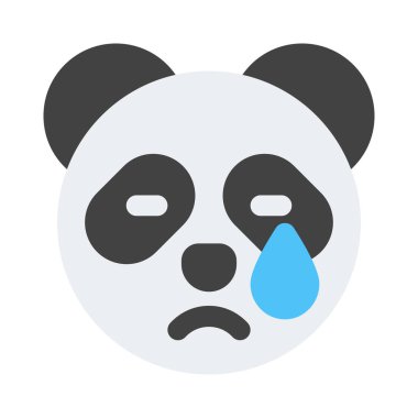 Panda gözyaşları içinde ağlıyordu.