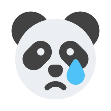 Panda gözyaşları içinde ağlıyordu.