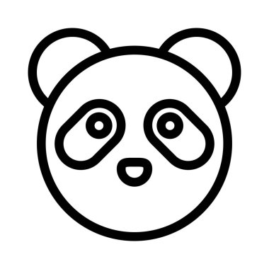 Ağzı olmayan panda emojisi resim temsilcisi haberciye gönderdi