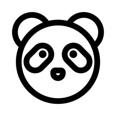 Ağzı olmayan panda emojisi resim temsilcisi haberciye gönderdi