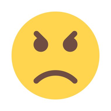 kızgın ve öfkeli yüz ifadesi düzeni