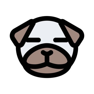 pug dog ve gözleri kapalı duygu simgesi sosyal medyada paylaşıldı