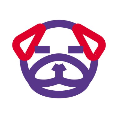 pug dog ve gözleri kapalı duygu simgesi sosyal medyada paylaşıldı