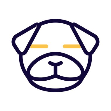 pug dog ve gözleri kapalı duygu simgesi sosyal medyada paylaşıldı