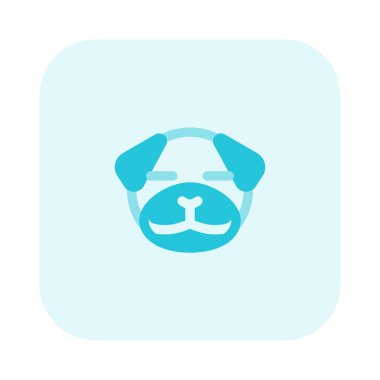 pug dog ve gözleri kapalı duygu simgesi sosyal medyada paylaşıldı