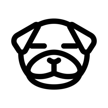 pug dog ve gözleri kapalı duygu simgesi sosyal medyada paylaşıldı