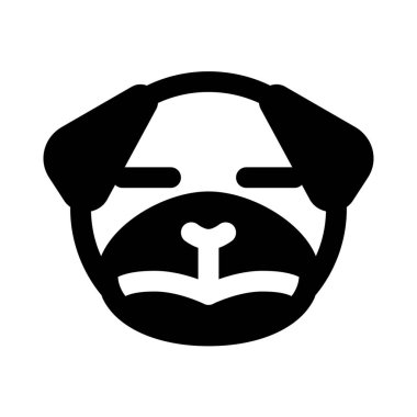 Tarafsız köpek suratı, gözleri kapalı emoji.