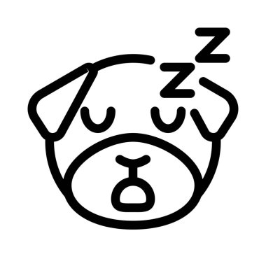 Ulakta paylaşılan horlayan pug köpeği