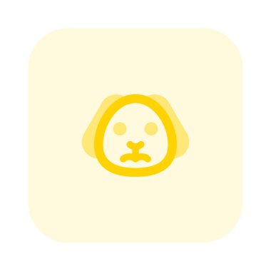 Üzgün köpek yavrusu somurtkan resim temsilcisi sohbet ifadesi