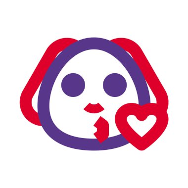 Yavru köpek bir öpücük resmi temsil simgesi üfledi