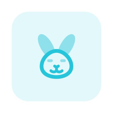 Gözleri kapalı gülümseyen tavşan sosyal medyada paylaştı