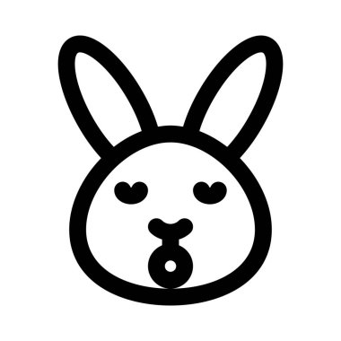 İnternette emoji resimli Uykucu tavşan sunumu paylaşıldı