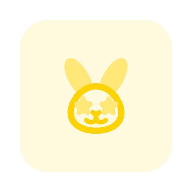 Tavşan gözlerinde takılı kalmış yıldız.