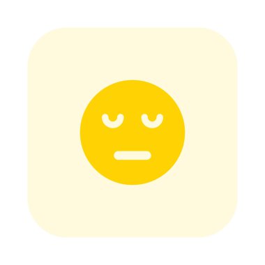 Kuryede paylaşılan kederli yüz ifadesi ifadesi