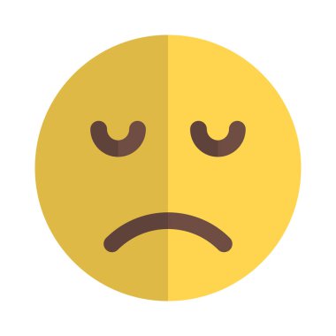 Üzgün yüz ifadelerinin resimsel temsili