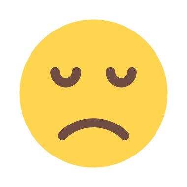 Üzgün yüz ifadelerinin resimsel temsili