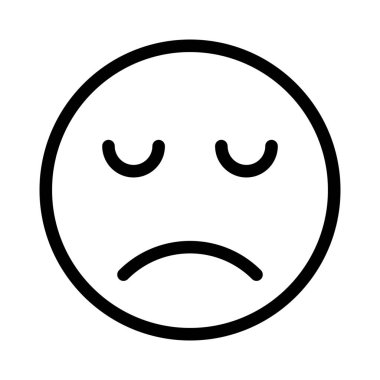 Üzgün yüz ifadelerinin resimsel temsili