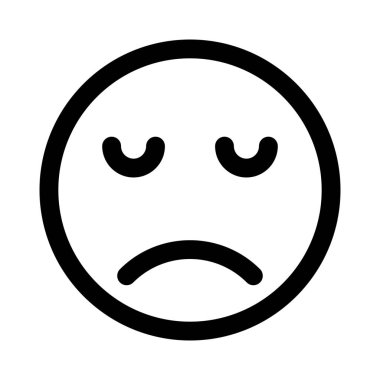 Üzgün yüz ifadelerinin resimsel temsili