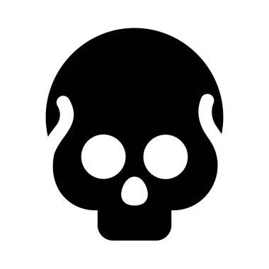 kurukafa - insan iskelet kafa şekli emojiyi temsil ediyor ölü