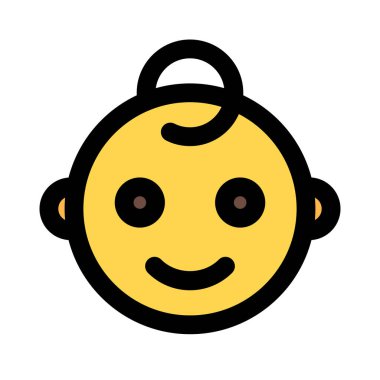 İnternet kuryesi için gülümseyen bebek resmi temsilcisiName