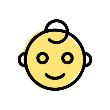 İnternet kuryesi için gülümseyen bebek resmi temsilcisiName