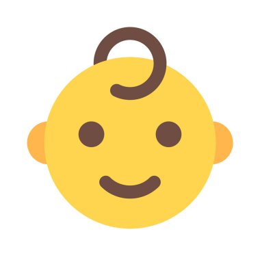 İnternet kuryesi için gülümseyen bebek resmi temsilcisiName