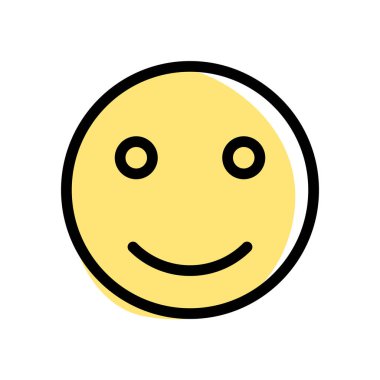 İnternet kuryesine gülümseyen surat emojisi.