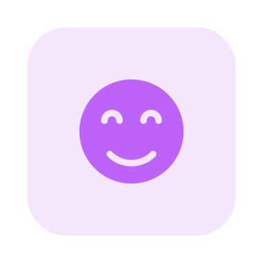 Yüzü kıpkırmızı, gözleri kapalı, emojisi internette paylaşılan.